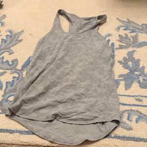 lululemon athletica Gray Tank Top